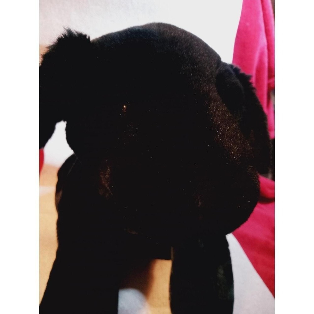 Ginger Floppy Dog Black Lab Puppy Realistic Stuffed Animal Soft Toy Brand: Russ - Picture 4 of 6